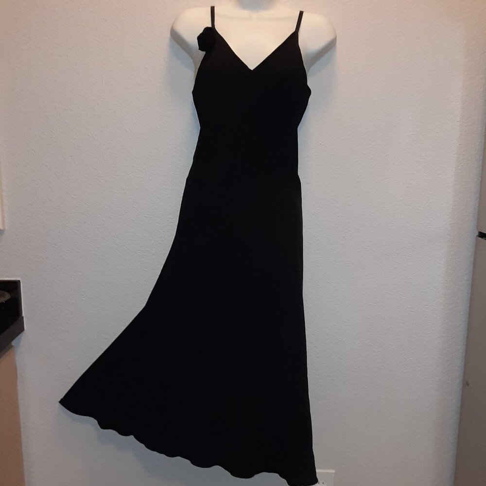 LBD Little Black Dress, Lined Bodice, Kathie Lee, Machine Wash * S 4/6 *